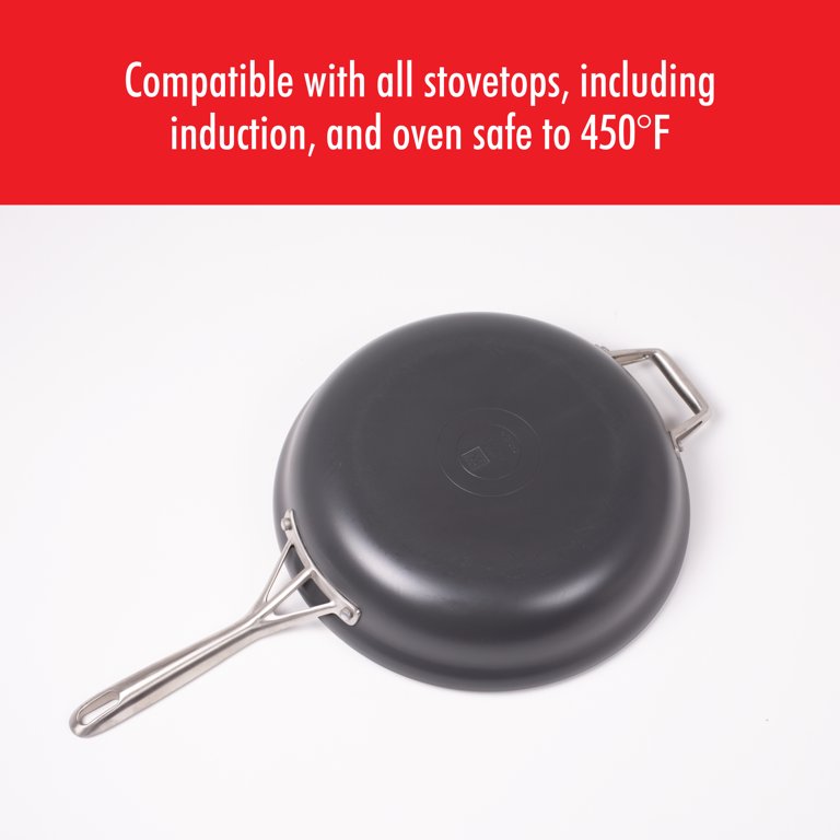 ZWILLING Motion 3-Qt. Non-Stick Hard-Anodized Saute Pan with Lid +