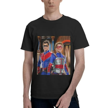 

Henry Danger Men S Basic Short Sleeve T-Shirt， Moisture Wicking Odor Protection Sizes S-6xl