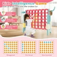 thumbnail image 4 of Costway 4-to-Score Game Set 4 in A Row Jumbo withStorage Carrying Bag Sticker for Adult Kids, 4 of 8