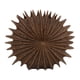 thumbnail image 1 of Jarrón decorativo Benzara Wink con forma de erizo de mar, resina marrón, 51 cm, 1 of 6