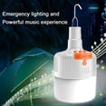 thumbnail image 4 of Bluetooth Audio Camping Light With 42 LED Bulbs 360° Surround Sound USB Rechargeable Outdoor Lighting For Home And Travel, 4 of 8
