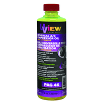 UVIEW Universal PAG 46 Oil with A/C ExtenDye - 8 oz. Bottle