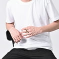thumbnail image 2 of Simple Shell Pattern Men's Ring, 2 of 2