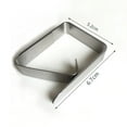 thumbnail image 2 of NICEXMAS 5Pcs Premium Stainless Steel Tablecloth Clips Secure Tablecloth Holders for Picnics and Buffets, 2 of 6