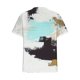 thumbnail image 4 of Blusa informal de manga corta con estampado de teñido anudado y cuello redondo para mujer OAVQHLG3B Store lin121212, 4 of 4