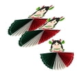 thumbnail image 4 of Muñeca Decorativa AMG de Papel Vestido Tricolor 1 Pieza, 4 of 4