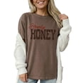 thumbnail image 3 of Howdy Honey Shirt for Women Country Western Cowgirl Rodeo Concert Nashville Graphic Tee Espresso Shirt Adult Medium, 3 of 7