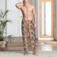 thumbnail image 6 of Lsque Funny Dogs Family Print Men's Pajama Pants, Lounge Pant - Comfortable Home Wear,Elastic Waistband, Stylish Design-Small, 6 of 9