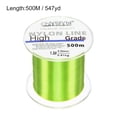 thumbnail image 2 of Uxcell 547Yard 6Lb Fluorocarbon Coated Monofilament Nylon Fishing Line Light Yellow, 2 of 7