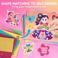thumbnail image 4 of Joyfy Foam Art Kit for Kids, No Mess DIY Art Kit with 6 Boards and 800+ Stickers, Christmas Birthday Gift for Girls Ages 3-6, 4 of 8