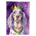 thumbnail image 2 of Boxer King of Mardi Gras Garden Flag, 2 of 2