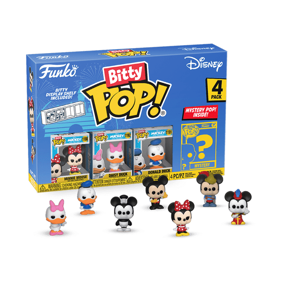 Funko Bitty POP! 4-Pack: Disney - Minnie Mouse Collectible Vinyl Mini-Figures
