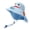 Sky Blue, variant on VeToyBs Kids Sun Hat With Fan UPF 50 Outdoor Summer Cap Lightweight Breathable Adjustable For Boys And Girls