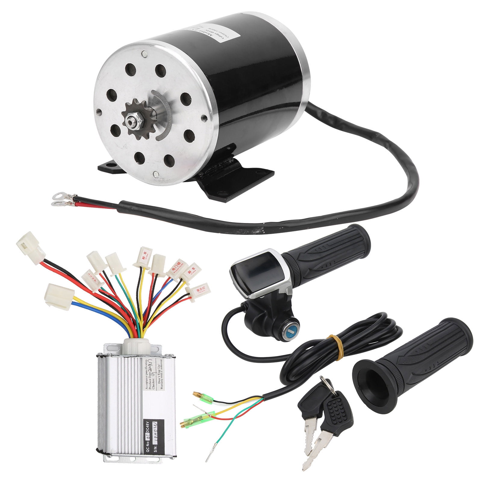 DIY 1000W Motor Set, Electric Motor Conversion Kit, 48V 1000W High