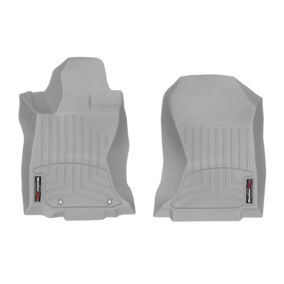 WeatherTech Custom Fit FloorLiners compatible with Subaru Outback, Legacy - 1st Row (Driver & Passenger), Grey