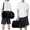 thumbnail image 2 of Bolsa de viaje Maxtop, bolsa de gimnasio grande con compartimento para zapatos, 2 of 7