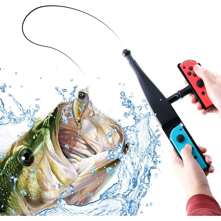 Fishing Rod for Switch, Fishing Game Accessories Compatible with Switch Legendary  Fishing - Switch Standard Edition and Bass Pro Shops: The Strike  Championship Edition 