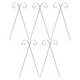 thumbnail image 4 of 10Pcs Shepherd Hooks For Outdoor Use Elegant Design Iron Garden Poles Ideal For Hanging Plant Baskets In Various Occasions, 4 of 5