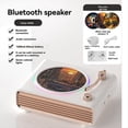 thumbnail image 4 of Altavoz Bluetooth Portátil Retro , Barra de Sonido de Graves Potentes, Reproductor de MP3 Inalámbrico, Luz Ambiental Colorida y Montaje en Pared., 4 of 5