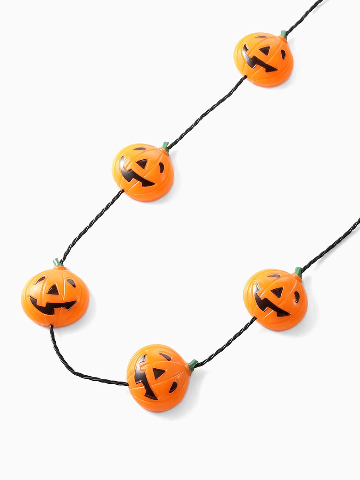 Way to Celebrate Jack-O-Lantern Light-Up Halloween Necklace, 1 Piece