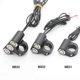 thumbnail image 4 of Motorcycle Handlebar Led Indicator Light Switch 25mm Adjustable Mount Waterproof Button Switch DC12V, Lock Switch, 4 of 4