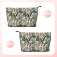 thumbnail image 2 of Lsque Palm Trees and Tropical Pattern Makeup Bag For Women - Corduroy Cosmetic Bags Aesthetic Design Ladies Tote Bag,Women's Pencil Case with Zipper, 2 of 6