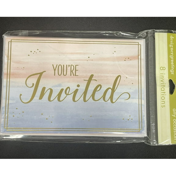 You’re Invited Any Occasion 8ct Fill In Invitation