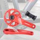 thumbnail image 5 of Juego de cadena para bicicleta de montaña de 32t, 36t, 38t y 170 mm de longitud Juego de fácil de individual 34t rojo Cola Bike Cainring Crokset, 5 of 8