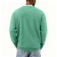 thumbnail image 4 of Men's Fake Two-piece Sweatshirt, Fashion Pullover with Layered Collar Design, Long Sleeve Casual Top for Autumn Fall Streetwear, 4 of 4