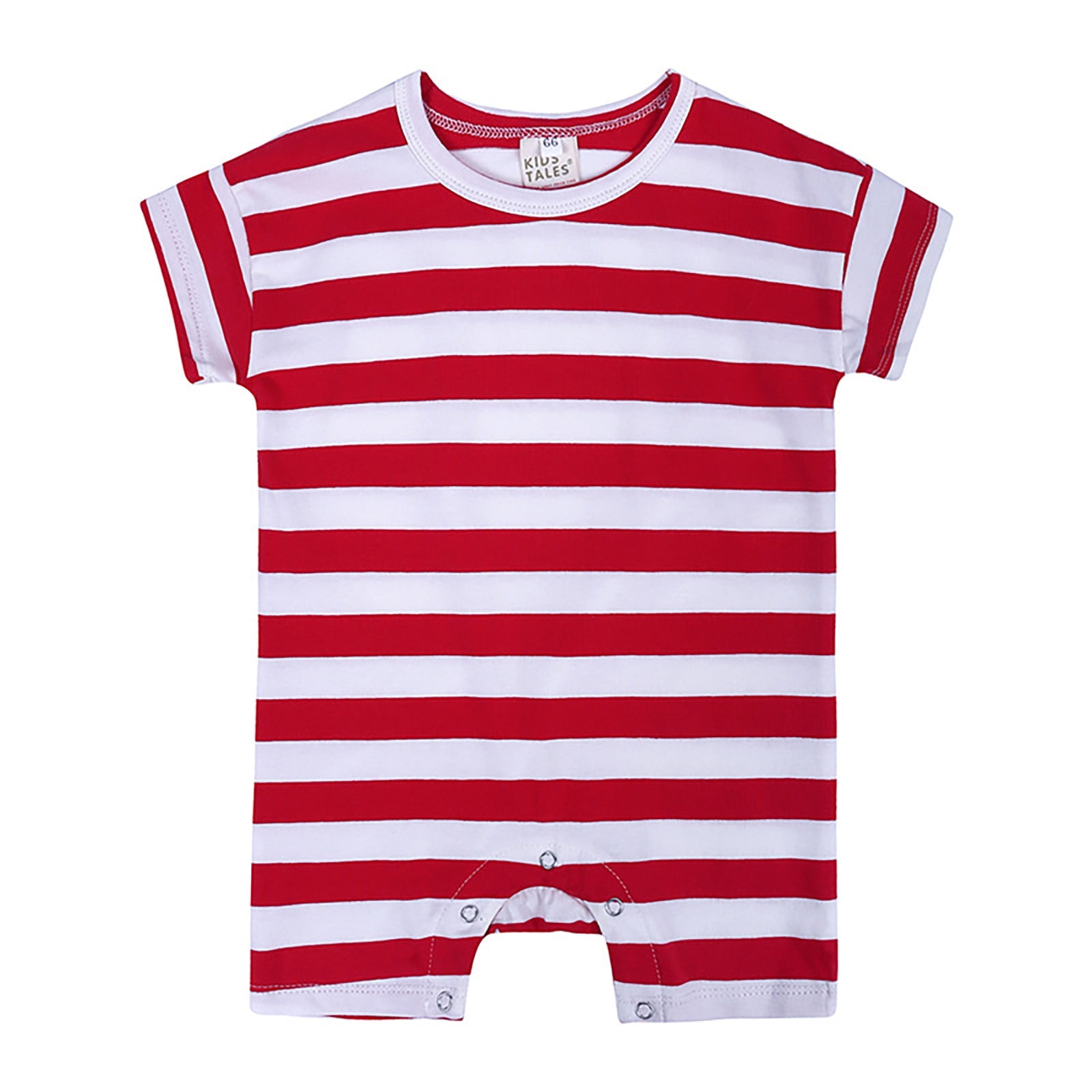 Bodysuit Backed Onesie Pajamas Thin Striped Bodysuits Preemie Clothes Boys 9-12 Months