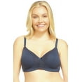 thumbnail image 2 of Women's La Leche League 4502 Heavenly Wireless Padded Nursing Bra with Lace (Beige 42DDD), 2 of 4