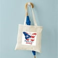 thumbnail image 5 of CafePress - Puerto Rican Butterfly Tote Bag - Unisex Canvas Tote Bag, Beige, 1-Piece, 5 of 7