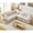Beige + Wood + Foam + 5 Seat, variant on ChenyueFurn 5-Seat Modular Sectional Sofa with Reversible Chaise,Dark Gray