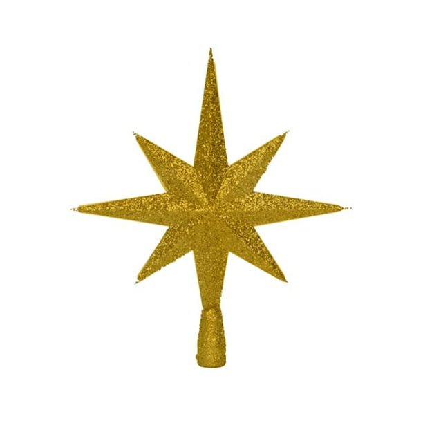 16 in. Gold Star Tree Topper