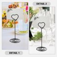 thumbnail image 4 of 8pcs Desktop Photo Card Holders Table Sign Holders Clips Party Picture Holder Stands, 4 of 8