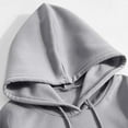 thumbnail image 4 of POTETI Womens Hoodie Casual Long Sleeve Pullover Tops Loose Sweatshirts, 4 of 5