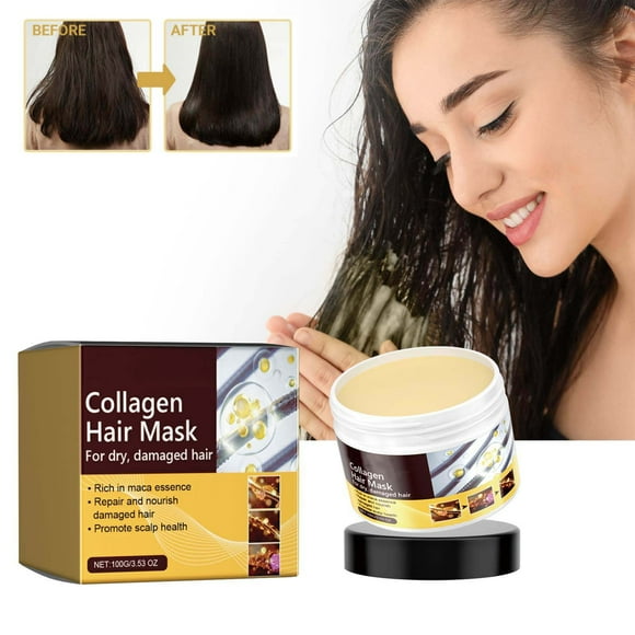 Fiudx Mascarilla de Aceite de Argán, Tratamiento Capilar Reparador Profundo, Acondicionador Hidratante, Mascarilla Capilar Antifrizz, Cuidado Capilar Semanal, Recuperación Del Cabello Dañado, Fórmula