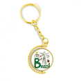 thumbnail image 1 of Brasil símbolo nacional el patron de referencia Anillo de oro de metal llavero llavero, 1 of 3