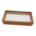 thumbnail image 1 of Marco de madera con forma de caja de sombra, marco de flores prensadas de madera, marco de fotos transparente de doble cara 8 pulgadas, 1 of 9