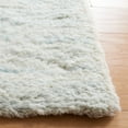thumbnail image 3 of SAFAVIEH Casablanca Eugene Solid Area Rug, Light Blue, 6' x 6' Square, 3 of 8