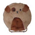 thumbnail image 2 of Mainstays Dog-Embroidery Kids Moon Chair, Brown, 2 of 6