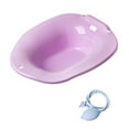 thumbnail image 1 of Baño de asiento ergonómico para uso doméstico para mujeres, resistente, portátil, multiusos para remojo Púrpura, 1 of 8
