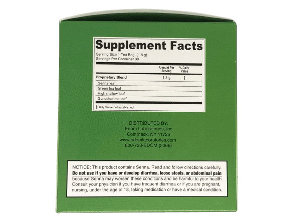 Chiro-Klenz With Green Tea  - Natural Herbal Tea for Detox, Constipation and Bloating Relief - No Sugar, Caffeine, or Gluten
