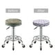 thumbnail image 5 of Balery Lavender Flowers Fundas de asiento para taburete de bar redondo de tela de terciopelo ajustables que protegen de arañazos y manchas para sillas de 14 a 17 pulgadas.-13 inch, 5 of 7