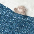 thumbnail image 2 of Naloa Blue Glitter Dog Blanket, 3 Sizes Cat Blanket for Indoor Cats Large Medium Small Dog Gifts-Medium, 2 of 8