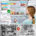 thumbnail image 3 of Reusable Freezer Bags, Extra-thick Leakproof Gallon Vegetable Snack Sandwich Bag, BPA Free Silicone Bags for Food Storage,Travel, Home Organization(6 Pack - 6 Extra Large), 3 of 6