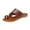 Brown, variant on Summer Savings ! WJSXC Womens Sandals,Shoes for Women,Fashion Minimalist Flat Thong Toe Ring Wide Fit Sandals Black 42