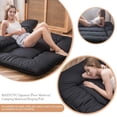 thumbnail image 4 of Japanese Floor Mattress Futon Mattress, Memory Foam Futon Roll Up Guest Mattress Queen Size, 4 of 8