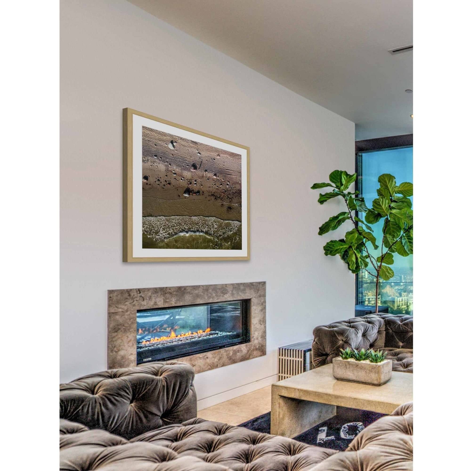 Marmont Hill "The Tide" by Karolis Janulis Framed Painting Print