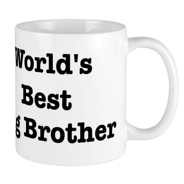 CafePress Worlds Best Big Brother Mug Ceramic Coffee Tea Novelty